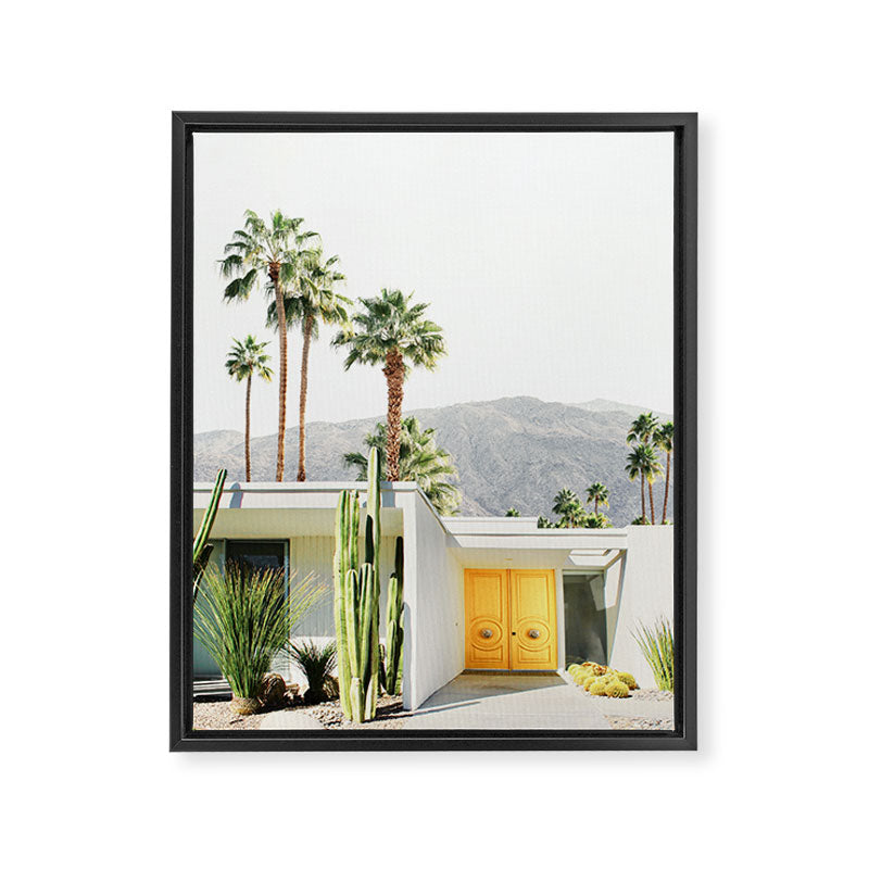 Palm Springs II Framed Canvas Print Gallery Image 6