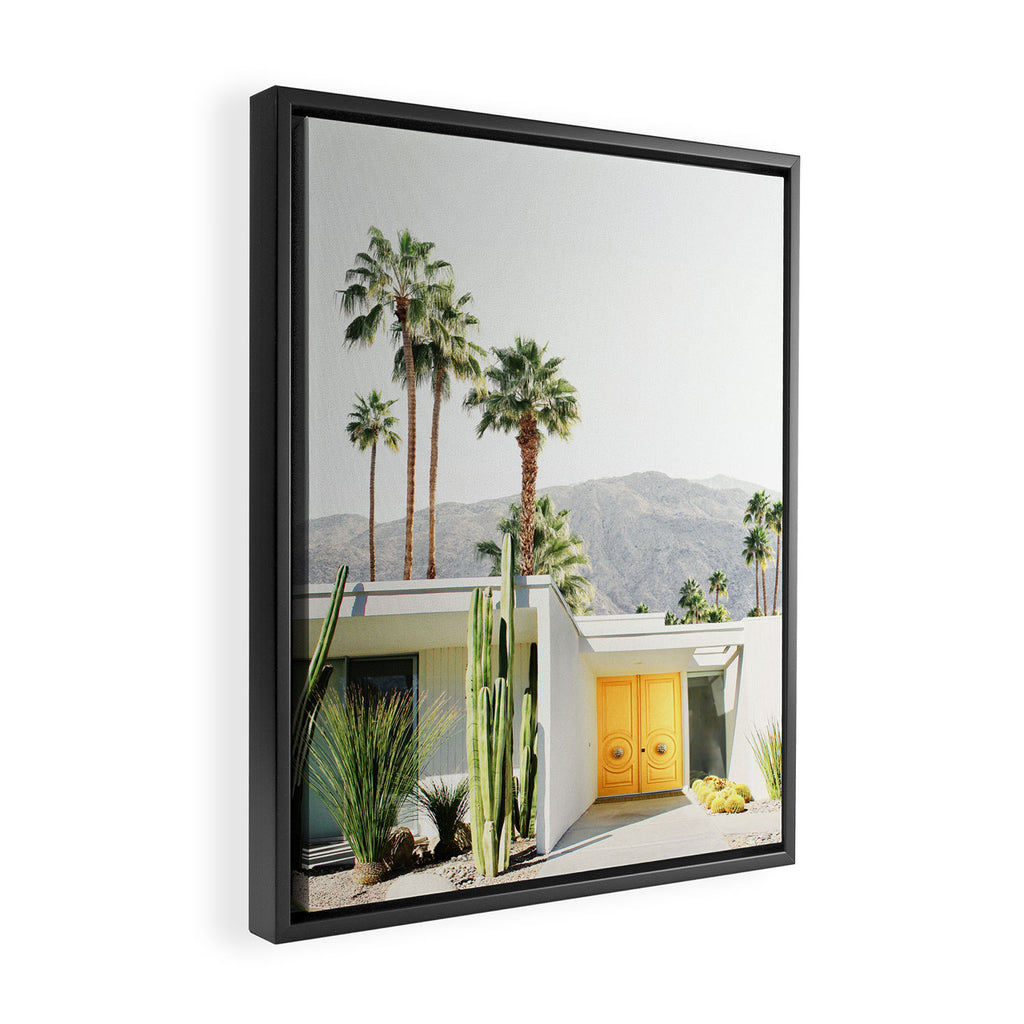 Palm Springs II Framed Canvas Print Gallery Image 2