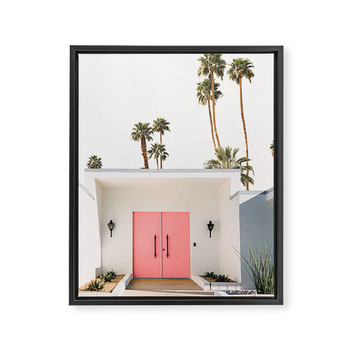 Palm Springs III Framed Canvas Print Gallery Image 1