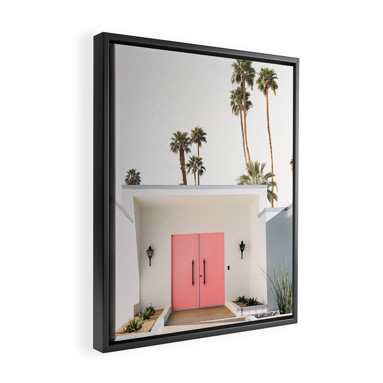 Palm Springs III Framed Canvas Print Gallery Image 2