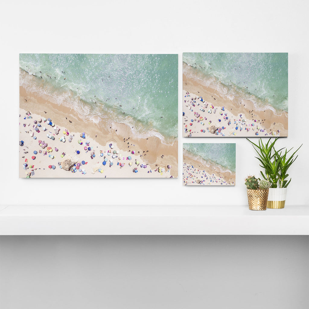 Pastel Beach Canvas Print Gallery Image 3