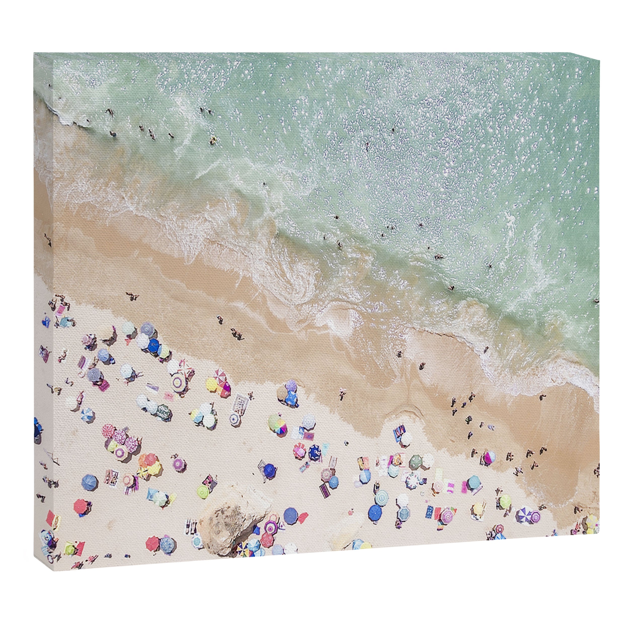 Pastel Beach Canvas Print Gallery Image 3