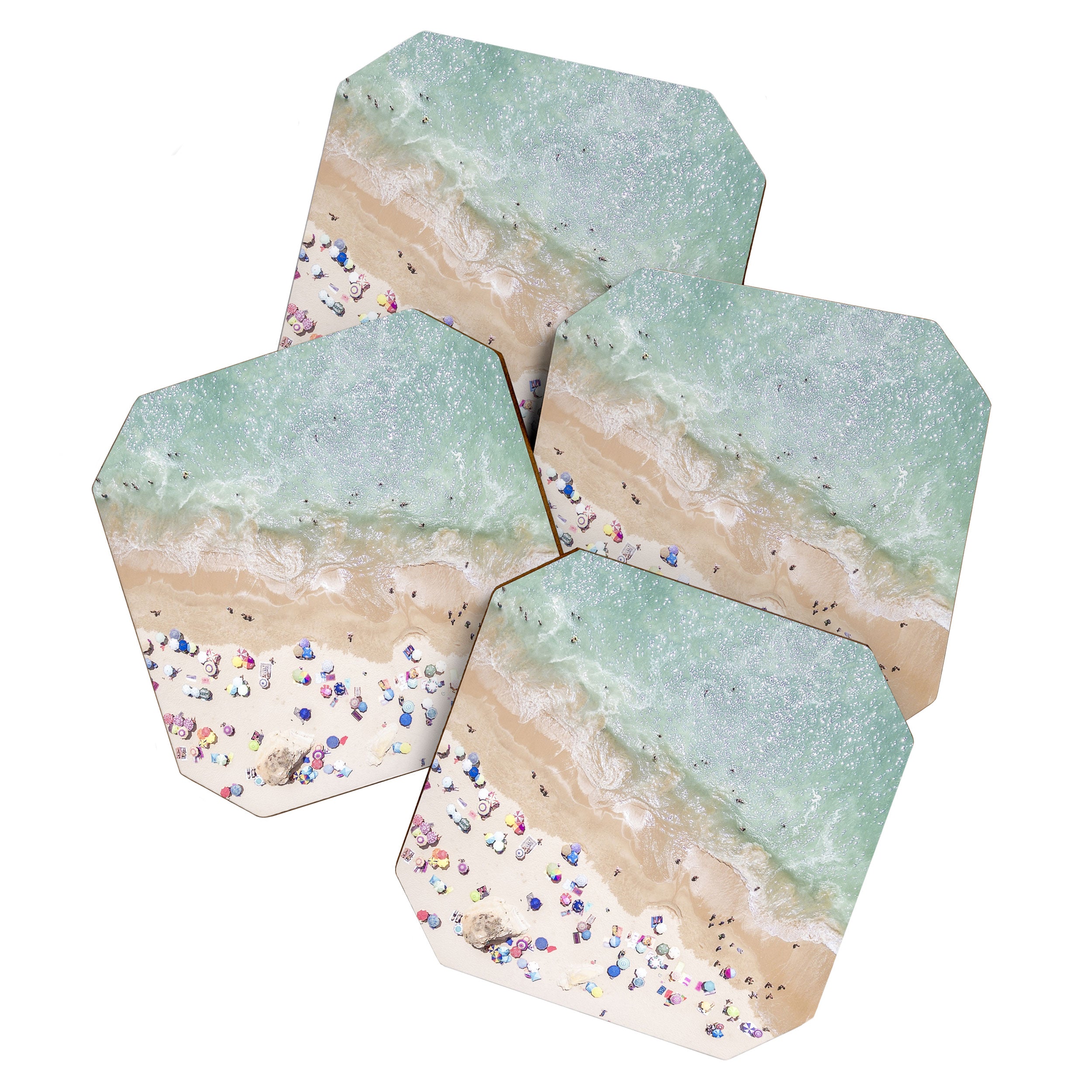 Pastel Beach Coaster Gallery Image 1