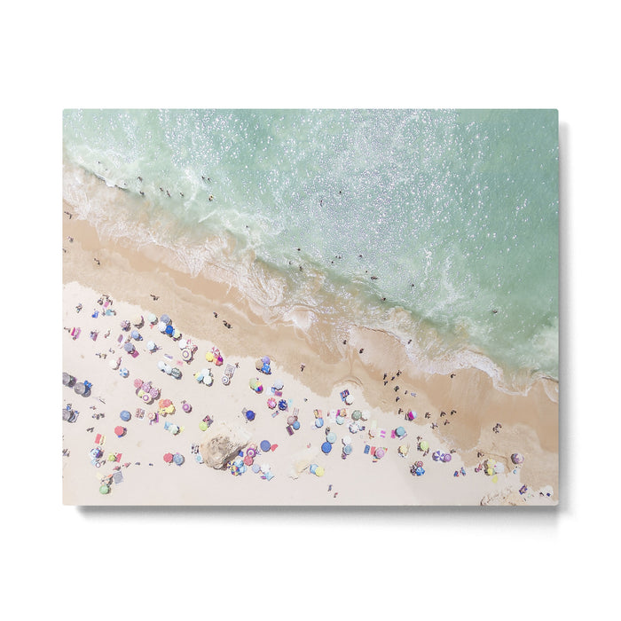 Pastel Beach Metal Print Gallery Image 1