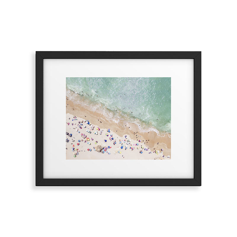 Pastel Beach Framed Art Print Gallery Image 5