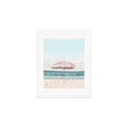 Pink Umbrella Art Print Gallery Image 1
