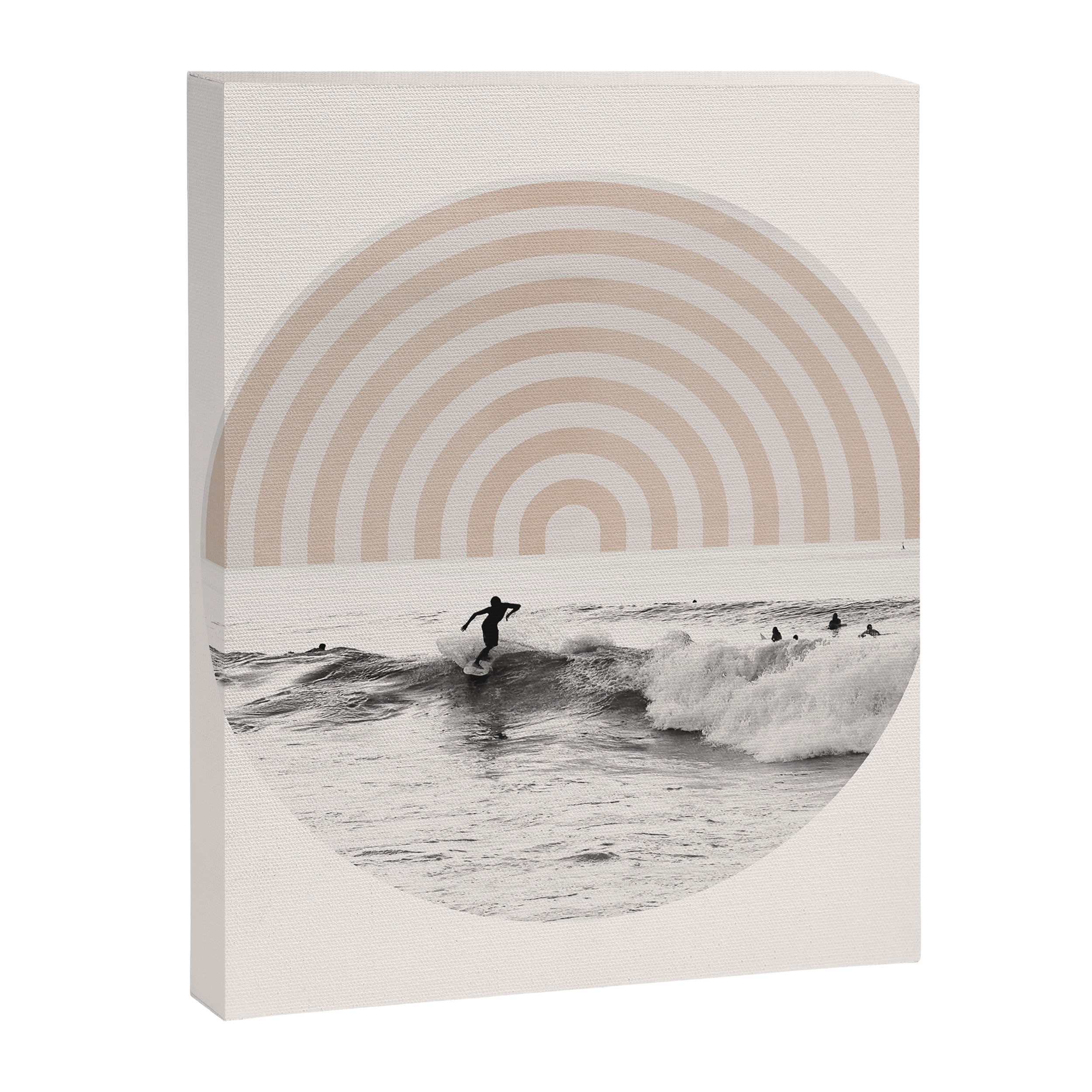 Retro Surfer Canvas Print Gallery Image 6