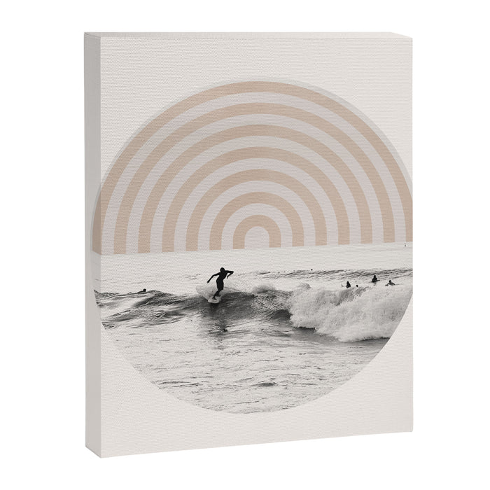 Retro Surfer Canvas Print Gallery Image 1