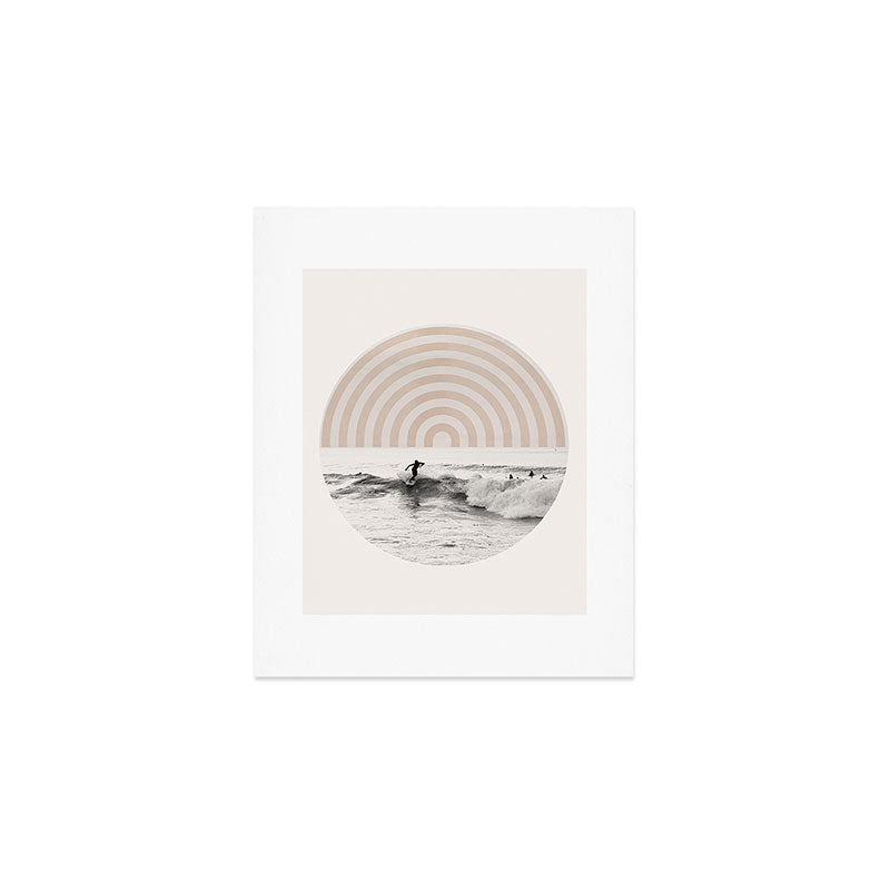 Retro Surfer Art Print Gallery Image 1