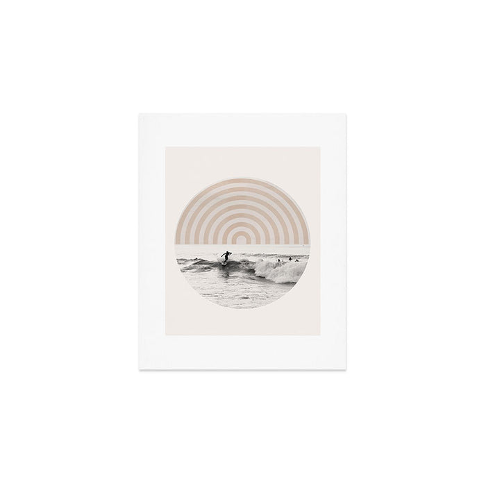 Retro Surfer Art Print Gallery Image 1
