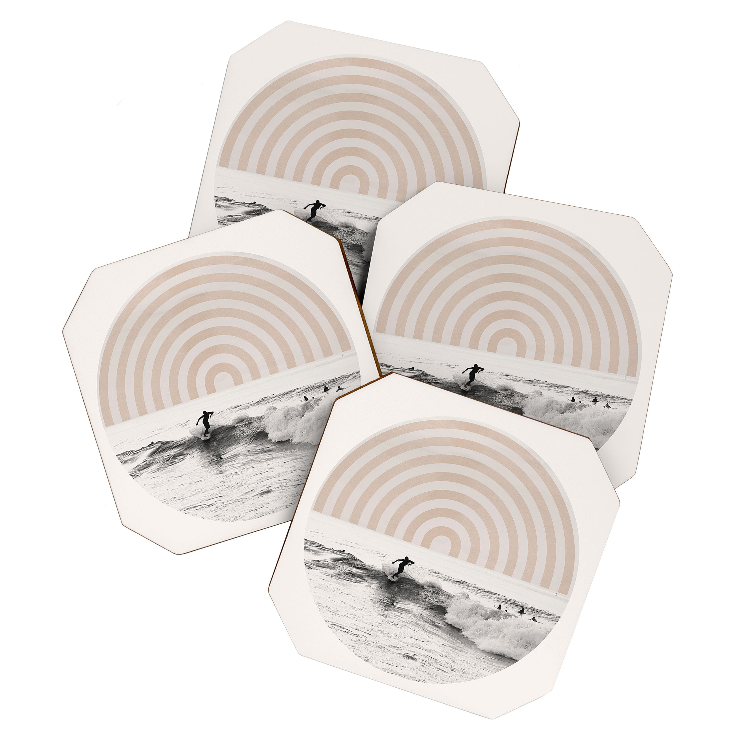 Retro Surfer Coaster Gallery Image 1