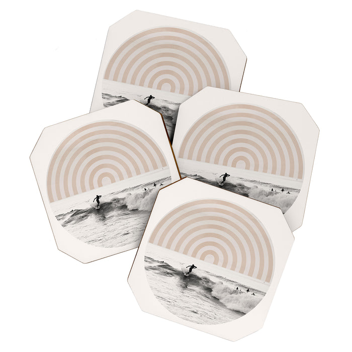 Retro Surfer Coaster Gallery Image 1
