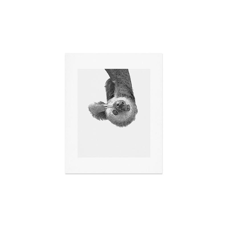 Sloth Art Print Gallery Image 1