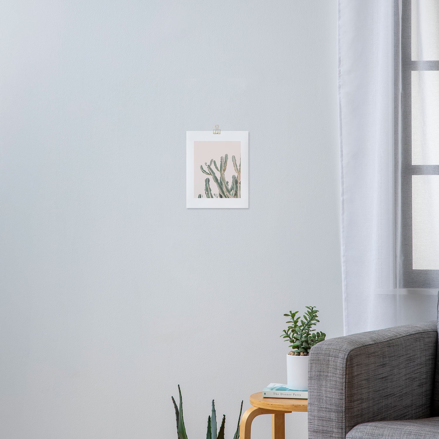 Sunrise Cactus Art Print Gallery Image 3