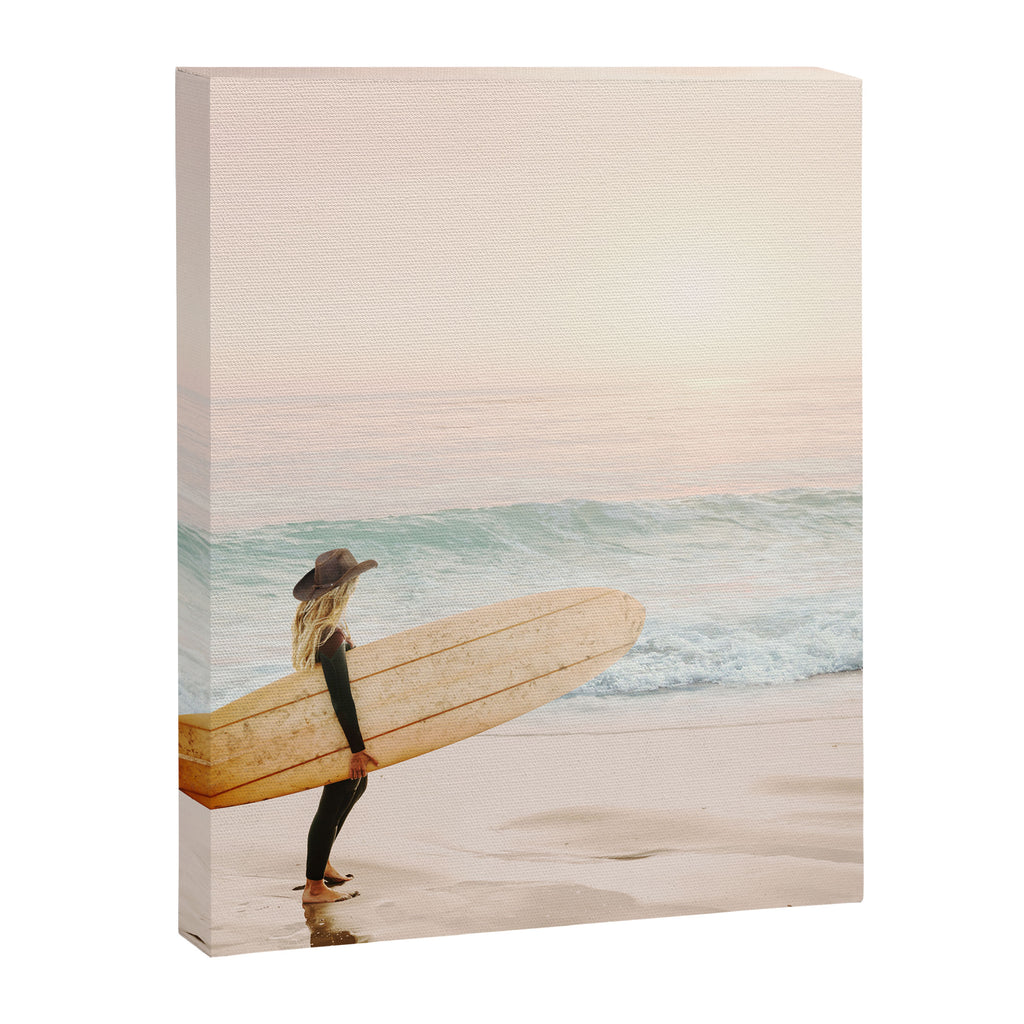 Surfer Girl Canvas Print Gallery Image 6