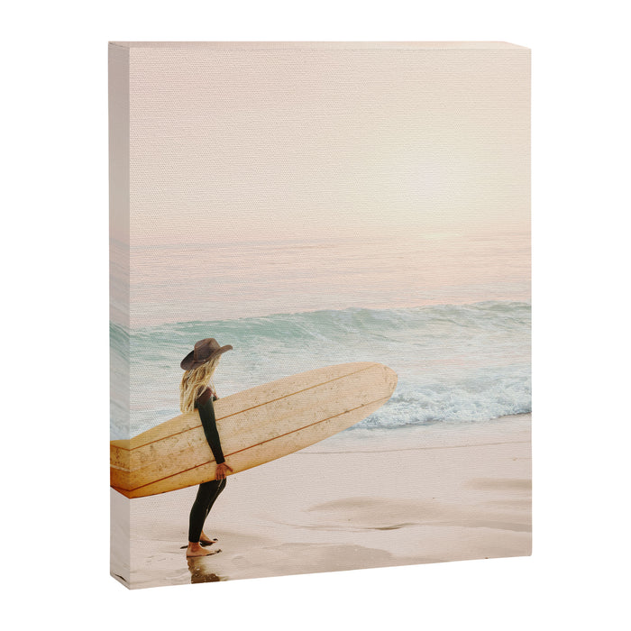 Surfer Girl Canvas Print Gallery Image 1