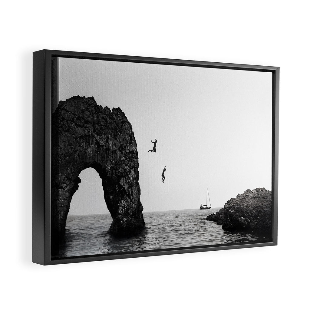 The Dip Framed Canvas Print Gallery Image 6