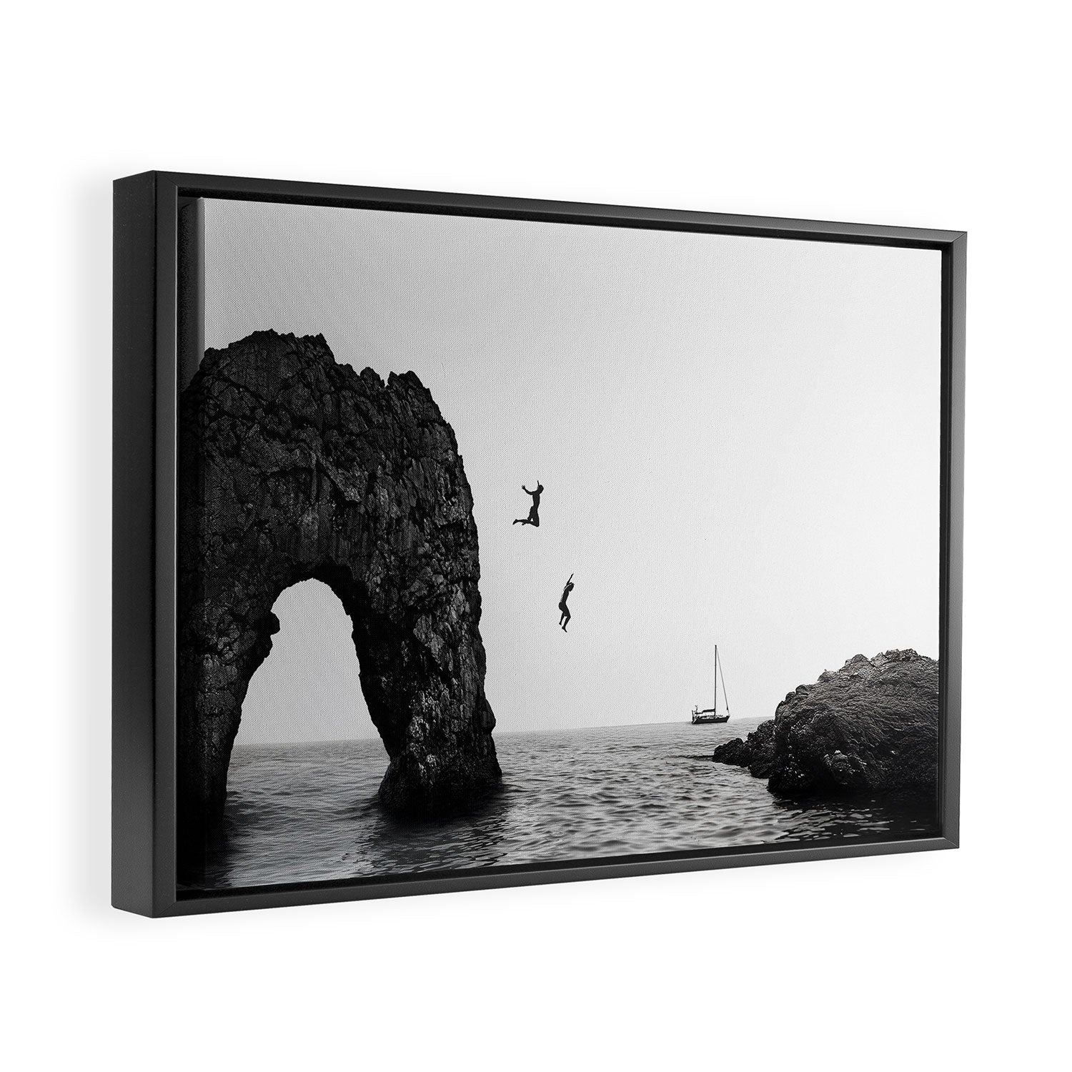 The Dip Framed Canvas Print Gallery Image 6
