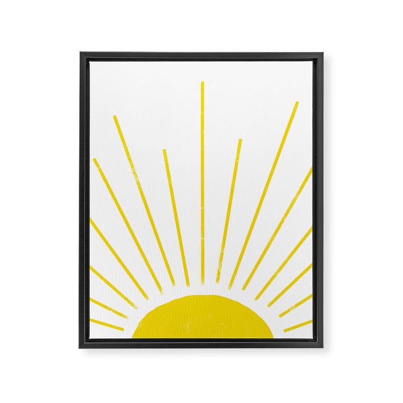 Always Sunny Framed Canvas Print Gallery Image 6