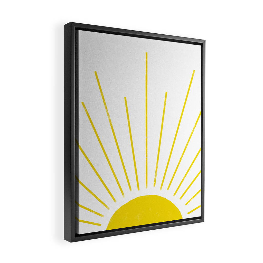Always Sunny Framed Canvas Print Gallery Image 2