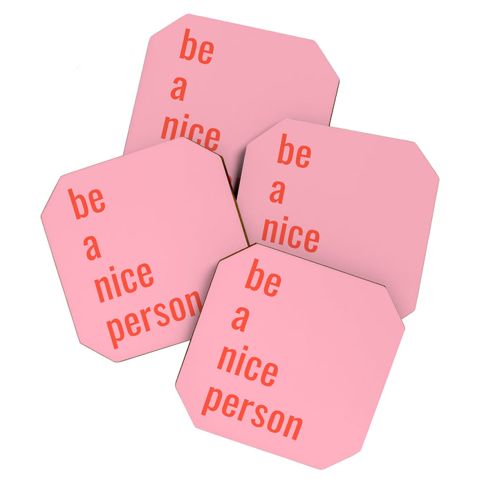 Be A Nice Person Coaster Gallery Image 1