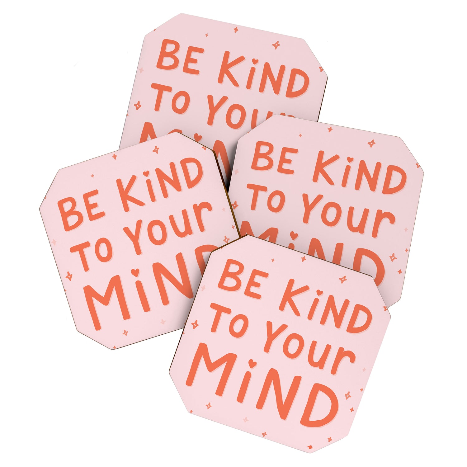 Be Kind To Your Mind Coaster Gallery Image 1