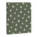 Christmas Tree Pattern Green Canvas Print Gallery Image 8