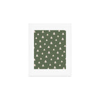 Christmas Tree Pattern Green Art Print Gallery Image 1