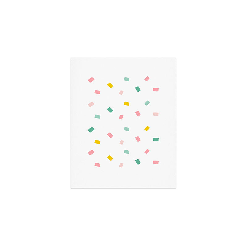 Confetti Art Print Gallery Image 1