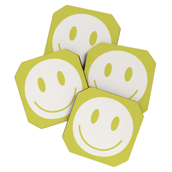 Happy Thoughts Lime Coaster Gallery Image 1