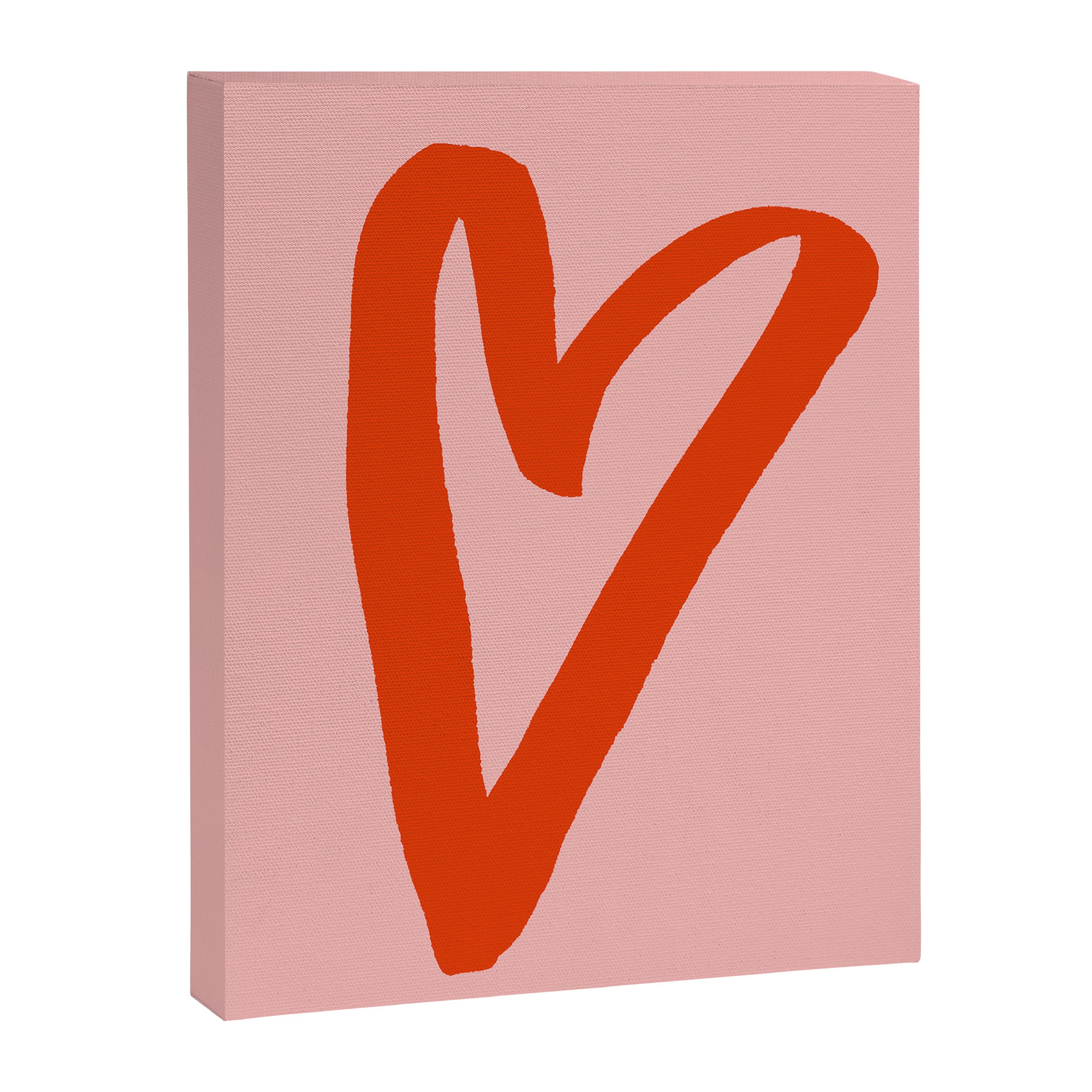 Heart Doodle Big 1 Canvas Print Gallery Image 8