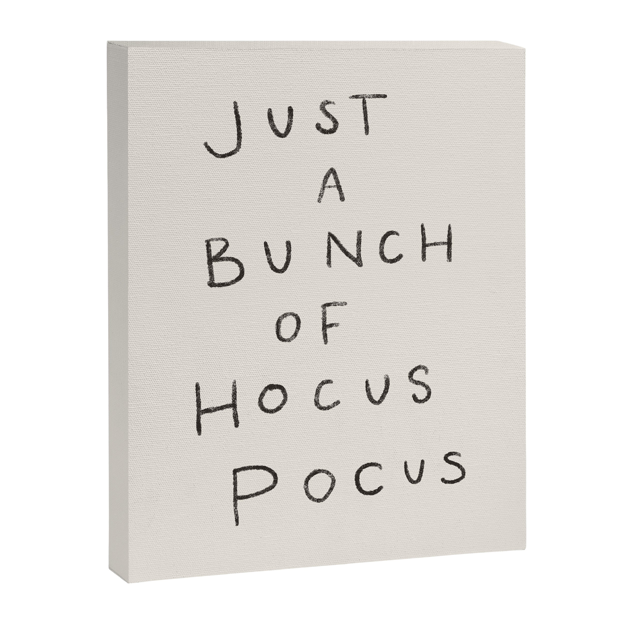 Hocus Pocus Neutral Canvas Print Gallery Image 8