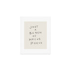 Hocus Pocus Neutral Art Print Gallery Image 1