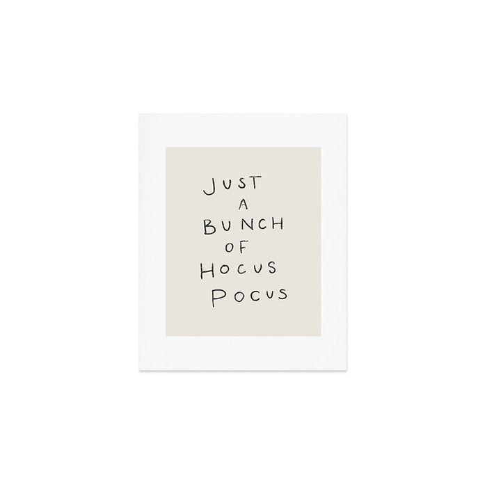Hocus Pocus Neutral Art Print Gallery Image 1