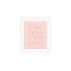 Just Peachy Art Print Gallery Image 1