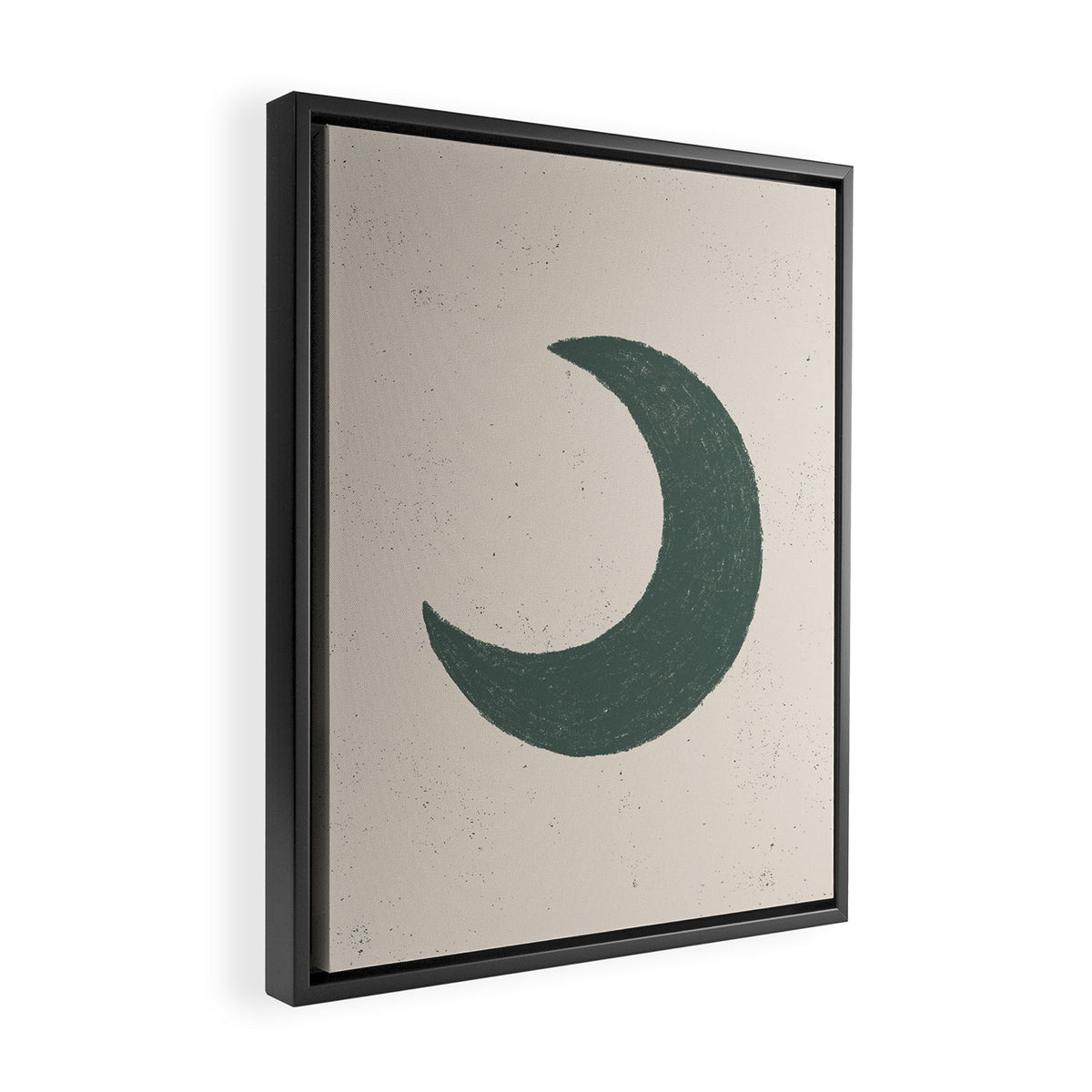 Moon Framed Canvas Print Gallery Image 2