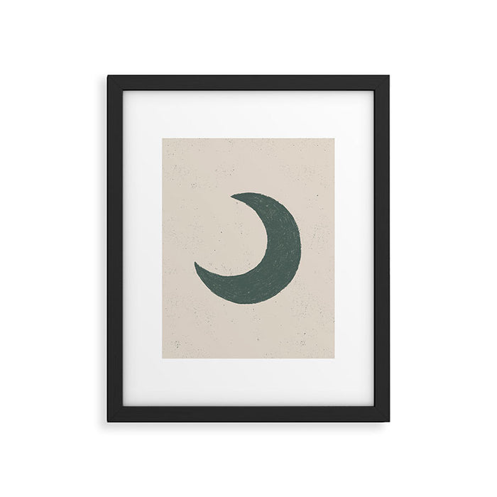Moon Framed Art Print Gallery Image 1
