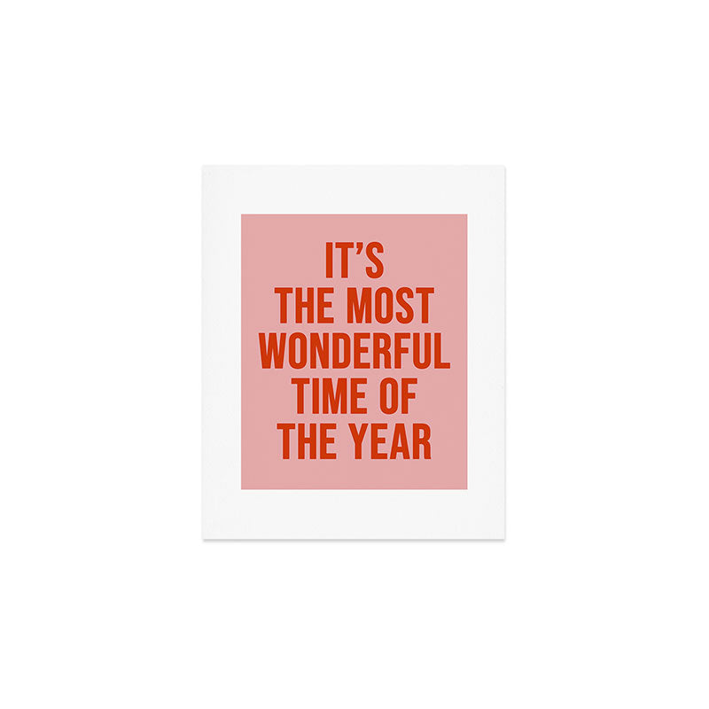 Most Wonderful Time Art Print Gallery Image 1