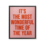 Most Wonderful Time Framed Canvas Print Gallery Image 8