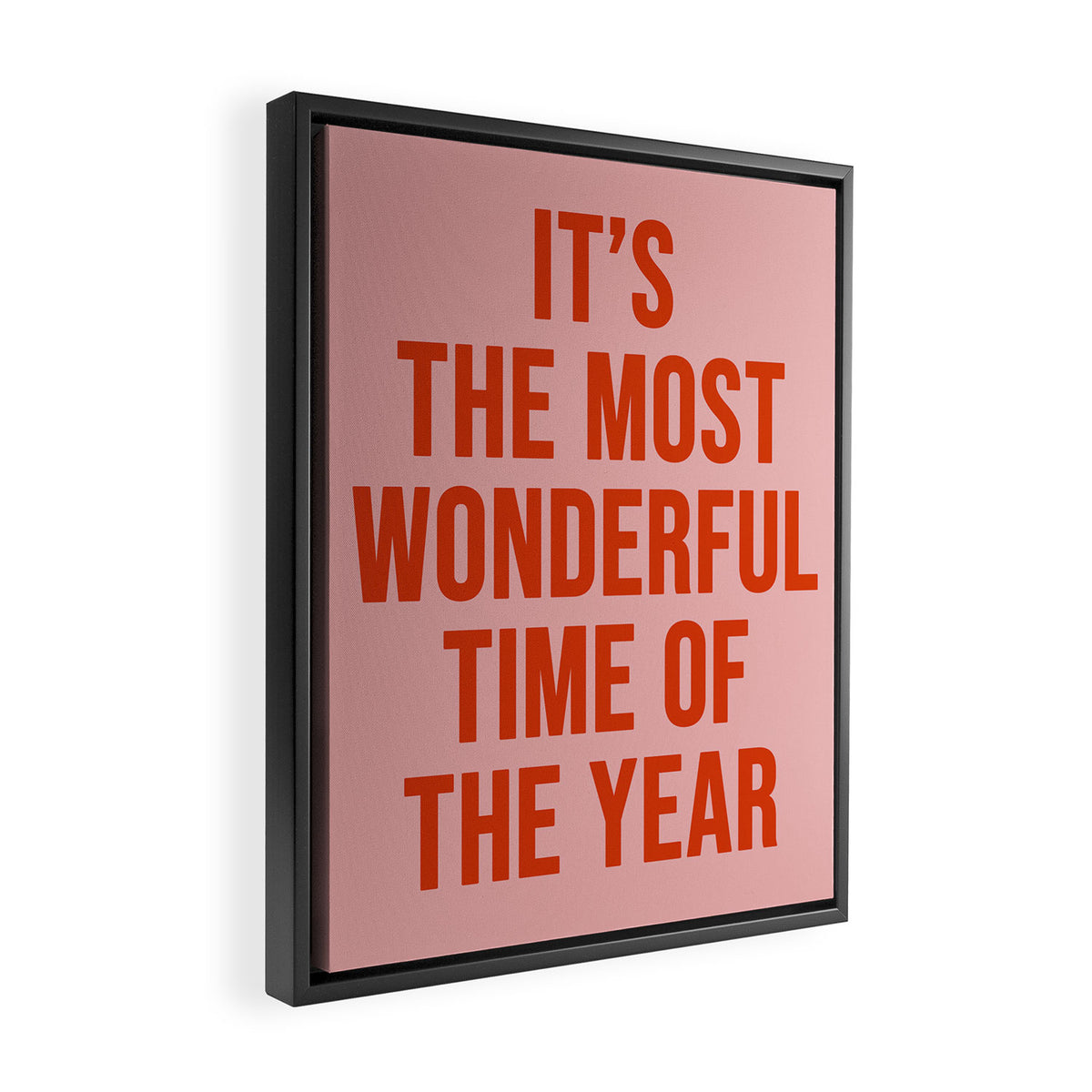Most Wonderful Time Framed Canvas Print Gallery Image 2