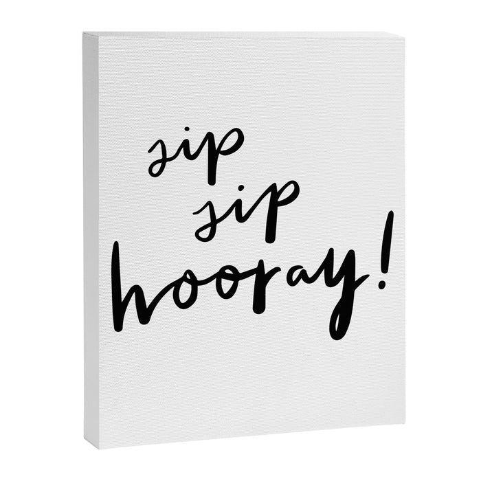 Sip Sip Hooray! Canvas Print Gallery Image 1