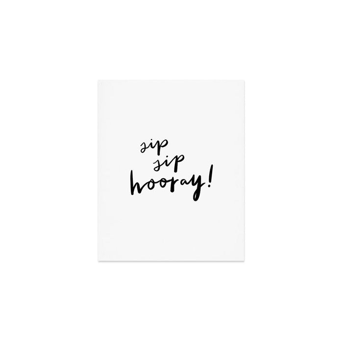 Sip Sip Hooray! Art Print Gallery Image 1