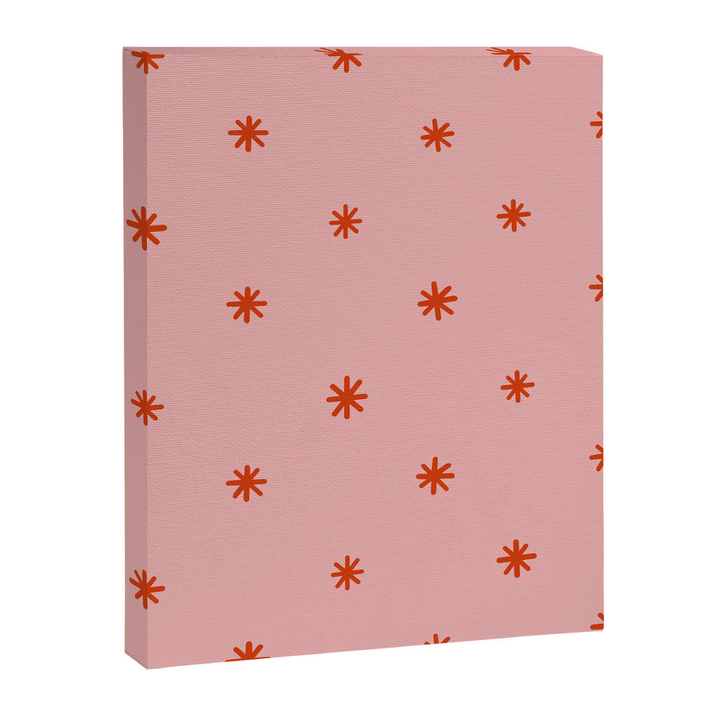 Sparkles Pink & Red Canvas Print Gallery Image 8