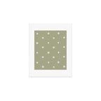 Sparkles Sage Green Art Print Gallery Image 1