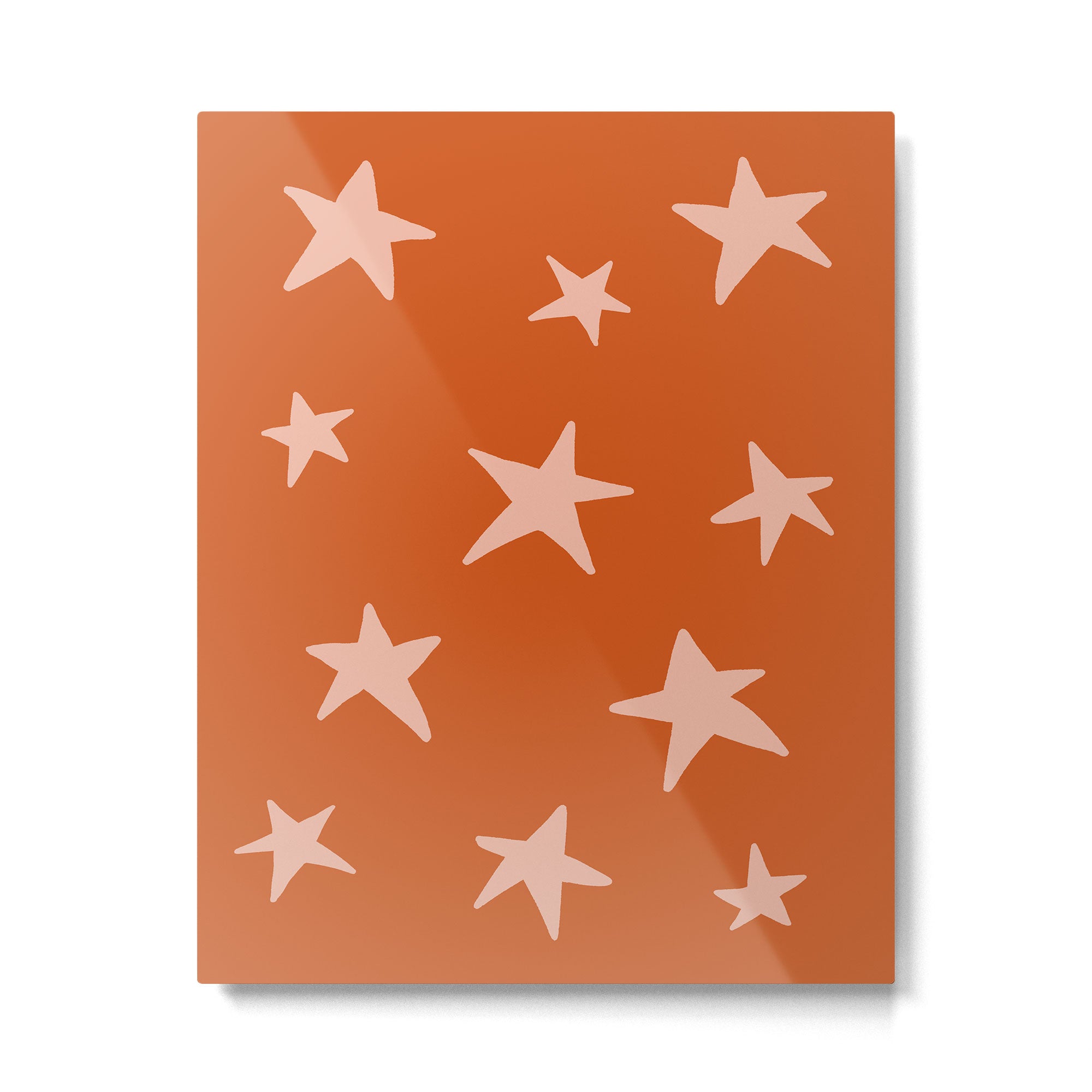 Stars Pumpkin Spice Metal Print Gallery Image 6