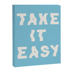 Take It Easy Sky Blue Canvas Print Gallery Image 8