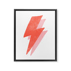 Thunder Distressed Framed Canvas Print Gallery Image 8