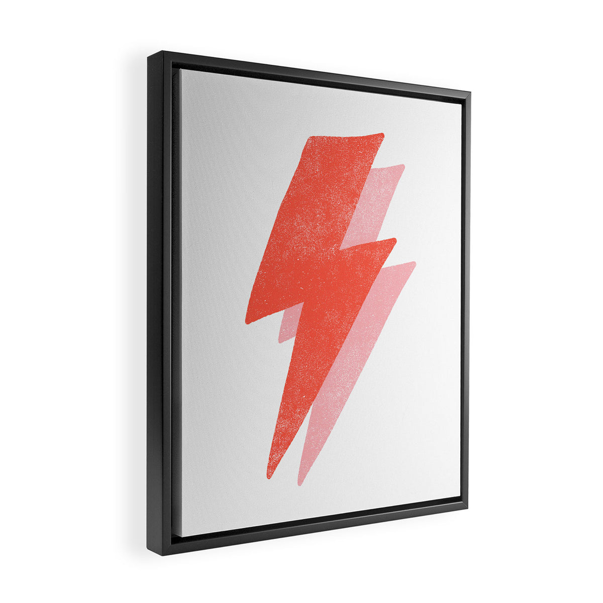 Thunder Distressed Framed Canvas Print Gallery Image 2