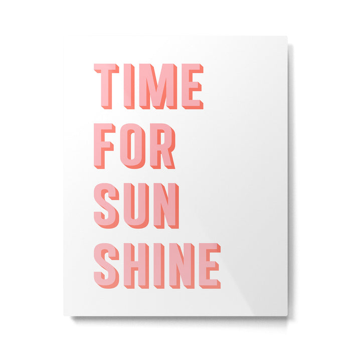 Time For Sunshine Metal Print Gallery Image 1