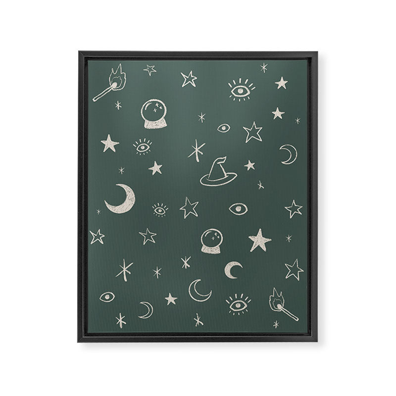 Witchy Season Framed Canvas Print Gallery Image 8